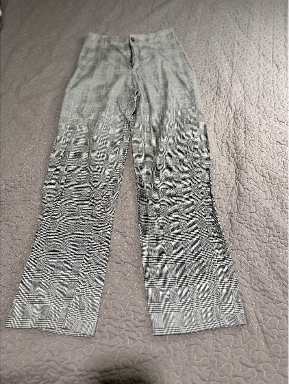 J. Galt Women's Plaid High Waist Dress Pants read description